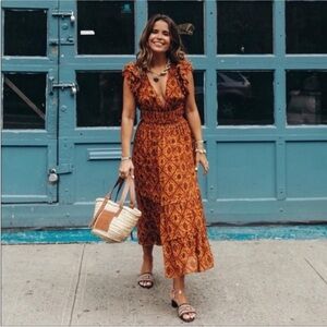 Ulla Johnson Anika MIDI Dress 10